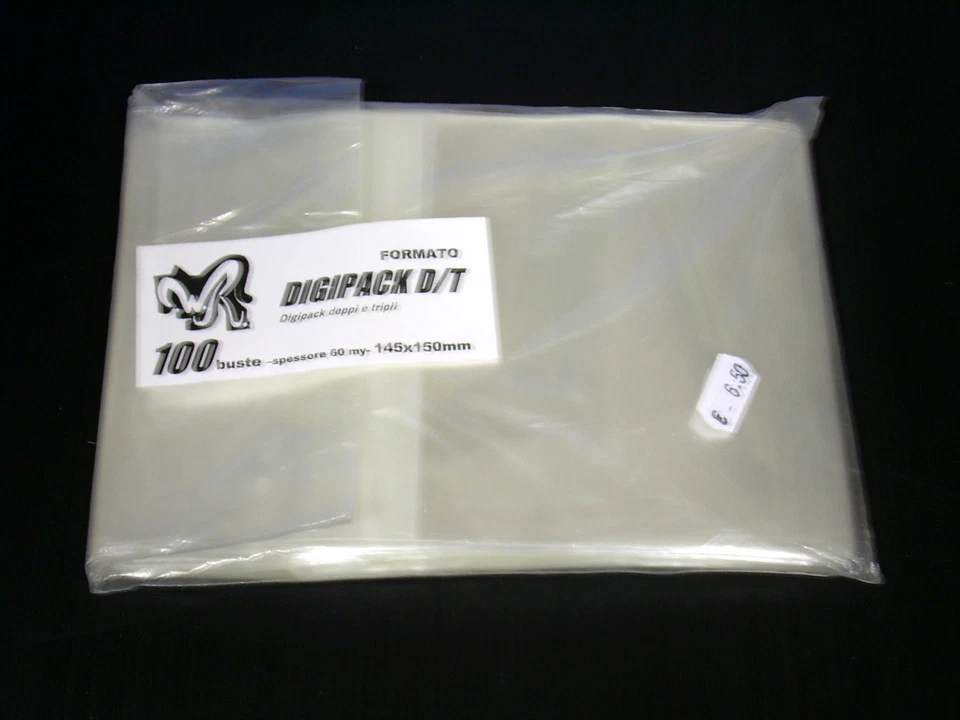 DIGIPACK D/T - WR BUSTE pacco da 100 per Digipack doppi e tripli, Nintendo DS