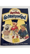 The Teddy Bear and Friends Go Hollywood Paper Dolls 1986 UNCUT 12 Dolls- Hobby