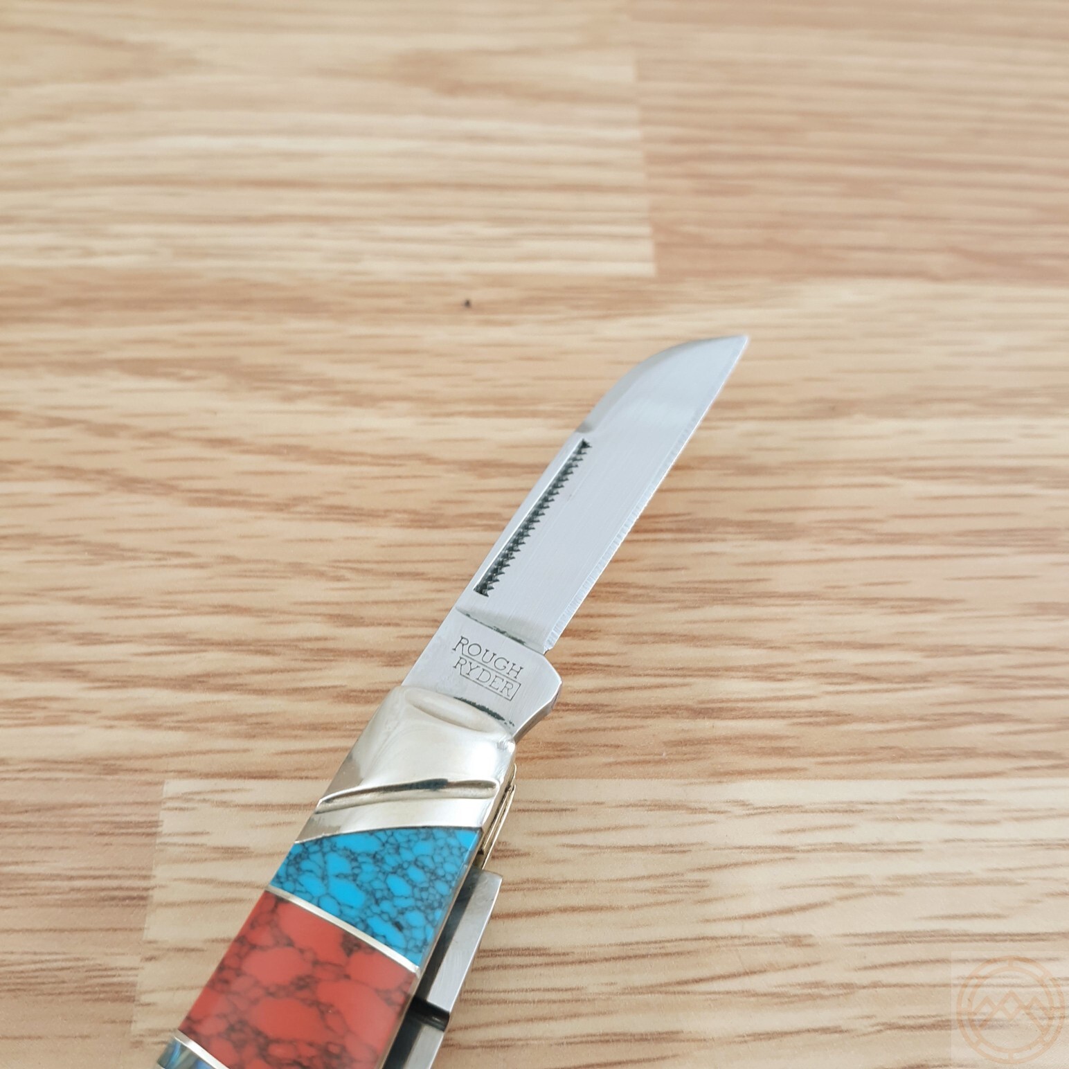 Rough Ryder Stoneworx Congress Pocket Knife 440B Steel Blades Synthetic Handle