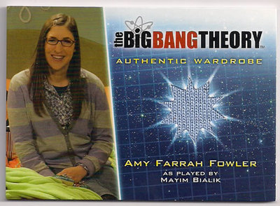 Big Bang Theory Season 5 Costume Card M36 Amy Farrah Fowler