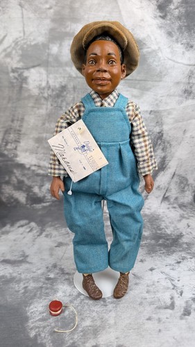 Daddy's Long Legs Doll Marcus Yo-Yo & Cap Signed Promo Edition + Certificate Vtg - Picture 5 of 23