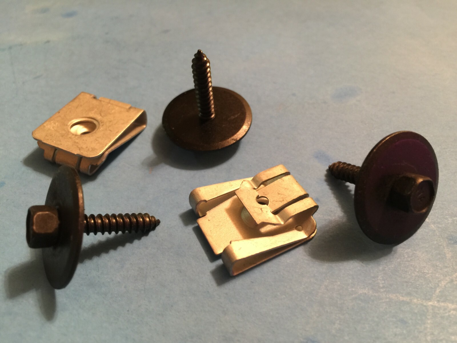 Mercedes Undercar Shield Sheet Metal Screw & Nut 2019900536 OEN 5PC eBay