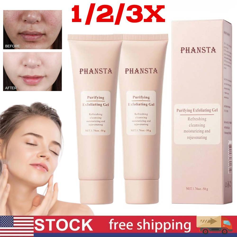 Purifying Exfoliating Gel Quarxery Purifying Cream for Face Body Scrub 1-3X