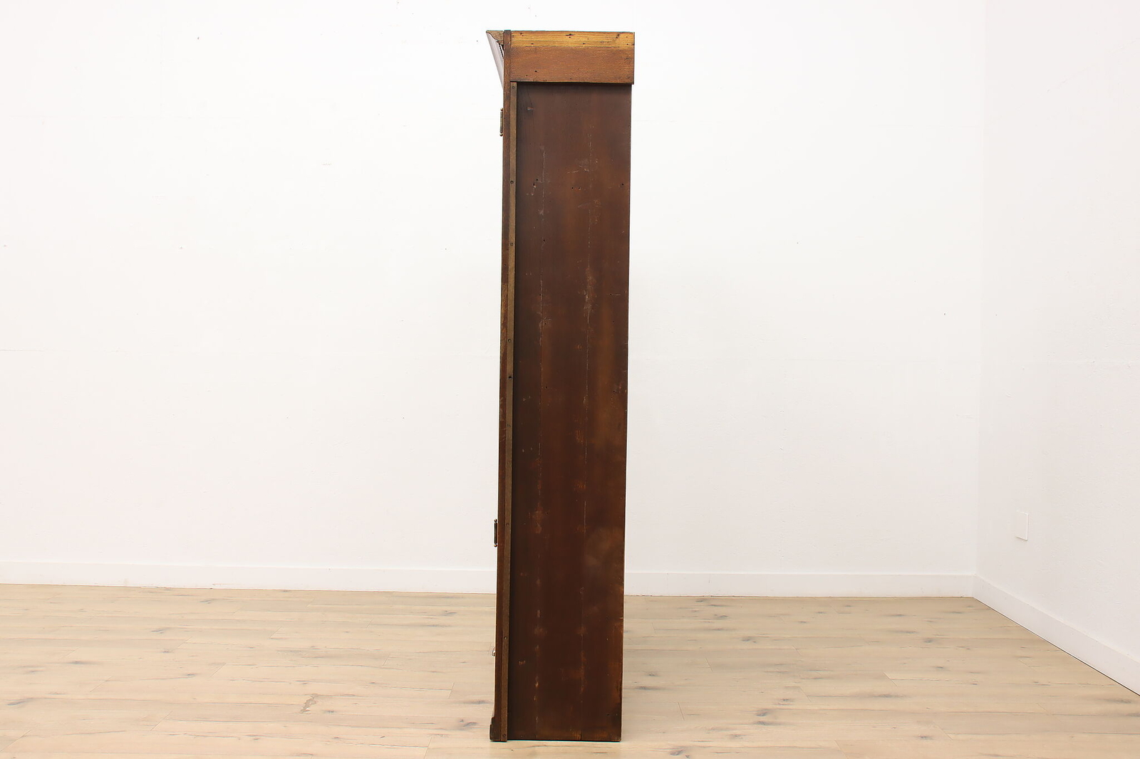 Farmhouse Antique Rustic Oak Wardrobe, Armoire or Closet #50262