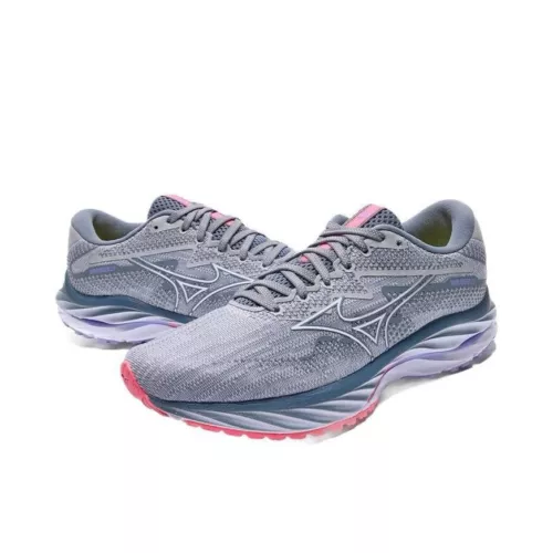 Uomo Donna Mizuno Wave Rider 27 Mesh Scarpe Da Corsa Professionali Traspiranti * - Foto 44 di 80