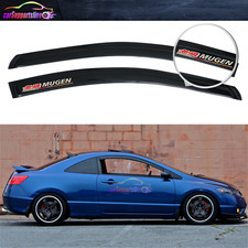Fit For 06-11 Honda Civic Coupe Window Visor Shade Guard Deflector W 3d Mugen Fit For 06-11 Honda Civic Coupe Window Visor Shade Guard Deflector W 3d Mugen