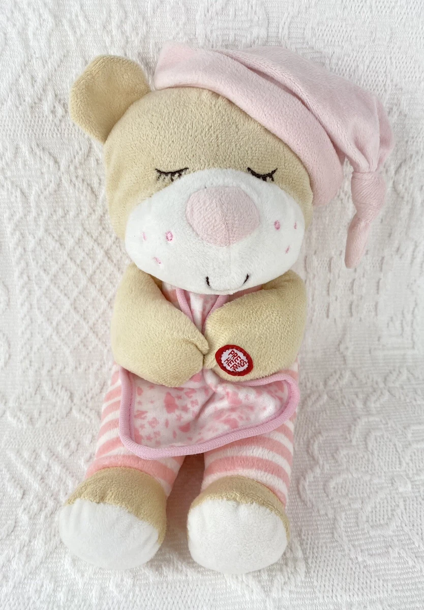 Spark create imagine plush cheap prayer bear pink