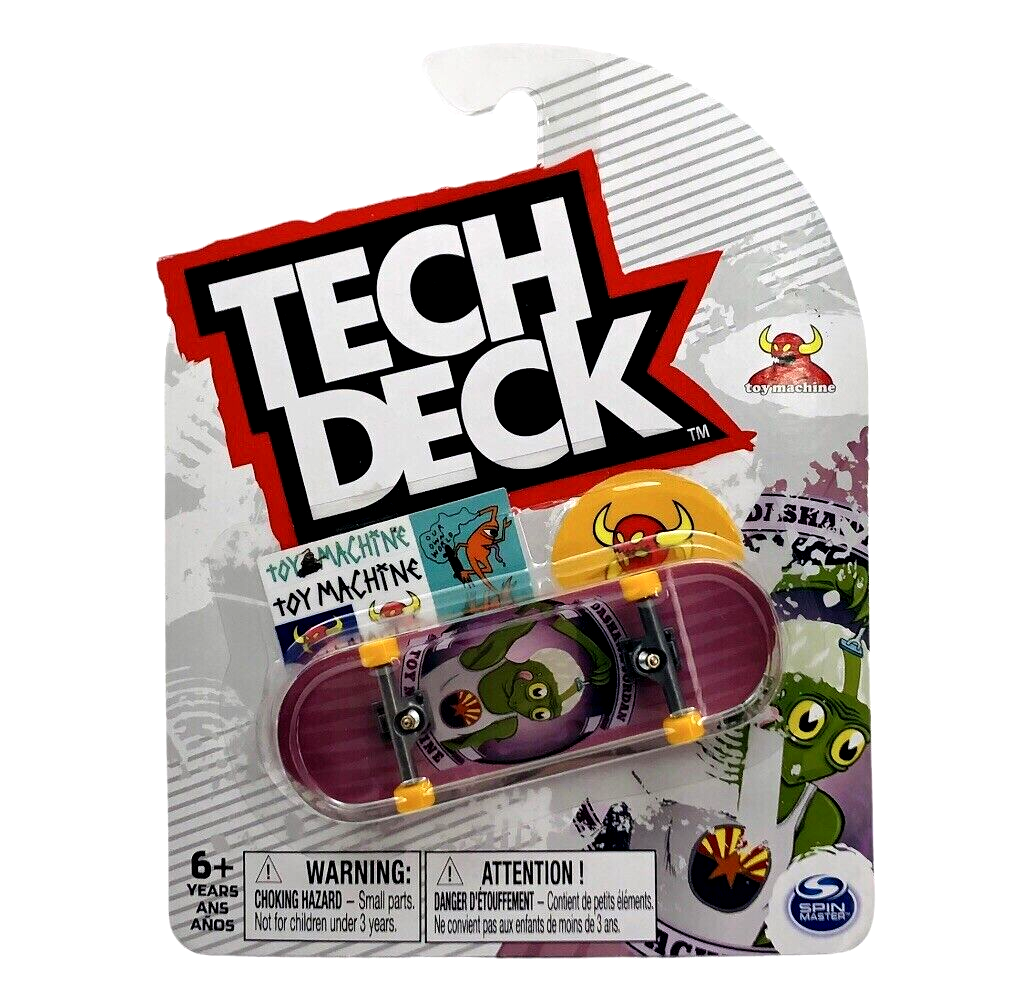 Tech Deck TOY MACHINE Dashawn Jordan Shaved ULTRA RARE Fingerboard