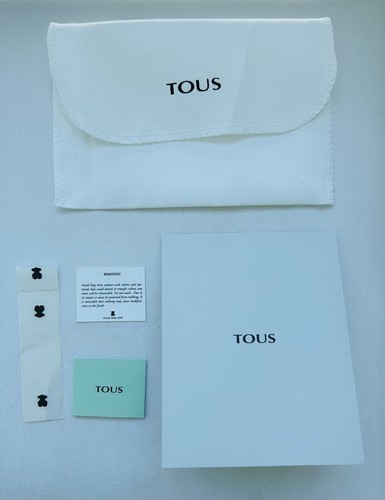 TOUS Damas Collection Medium Turquoise Shoulder Crossbody Handbag Bag Dust Cover - Picture 23 of 24