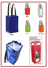 Flaschentasche Bottlebag Flaschenkorb Flaschenträger Weingeschenk  