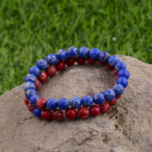 His & Hers Distance Couples Bracelet Lava Bead Matching YinYang Valentine's Gift - Picture 65 of 68