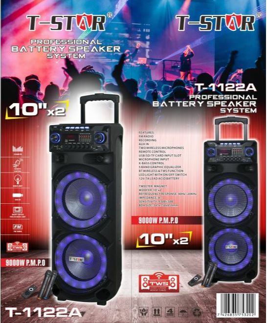 wireless dj speaker system