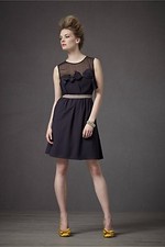 New BHLDN Anthropologie ORIGAMI PLEATED DRESS - Charcoal - Many Sizes - $260