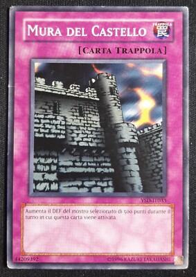 MURA DEL CASTELLO Gemeinsame Deck auf Italienisch (EXC) YUGIOH