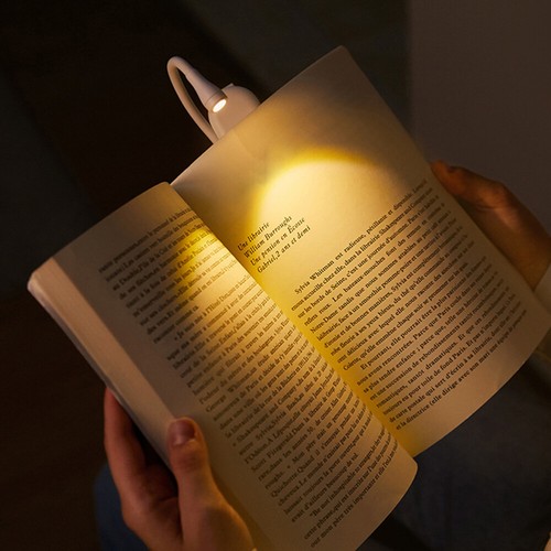 2 Stück Buch-Leselampe, Clip-Lampe, flexible Leselampe, tragbare Lampe für - 第 11/12 張圖片