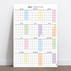 2025 Wall Calendar | 2025 Yearly Wall Planner | Annual Planner | Giant ...