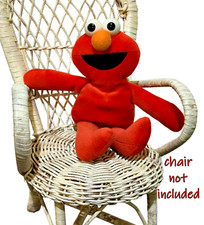 VTG Applause ELMO Plush Sesame Street 7 Inch Stuffed Bean Bag Jim Henson 1990s