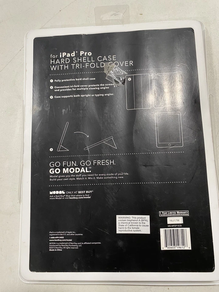 Funda Para Apple iPad Pro 12.9" pulgadas | Folio Modal | MD-MPDP1SCB Pro12.9" Negra Foto 2 de 2