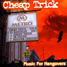 Cheap Trick Music For Hangovers 12x12 Album Cover Replica Poster Gloss Print