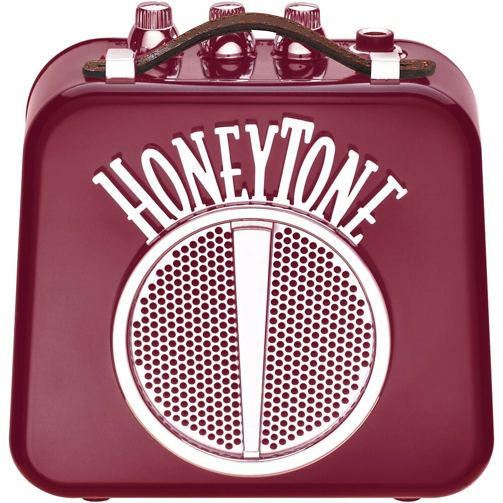 Гитарный мини-усилитель Honeytone N-10 бордовый 4190₽