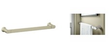 Moen Genta 18-in Brushed Nickel Wall Mount Single Towel Bar