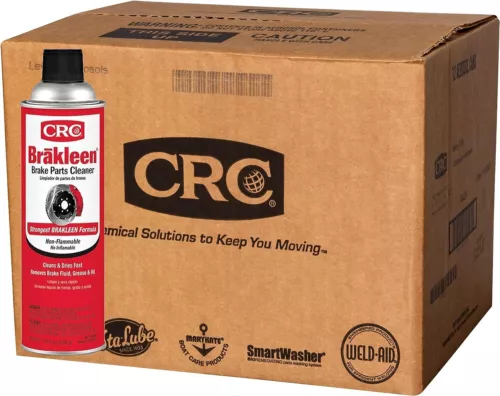CRC 05089 Brakleen Brake Parts Cleaner, Degreaser - 19 oz can (12 PACK)