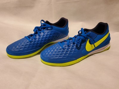NIKE TIEMPO LEGEND 8 ACADEMY IC AT6099-474 VOLT-NAVY Size 11 Blue | eBay
