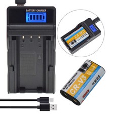 Li-iion Battery Pack &LCD Charger For Nikon Coolpix 2100 2200 3100 3200 4100 600