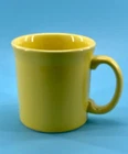 Fiesta Fiestaware Coffee Tea Mug  Yellow HLC USA D Handle Ceramic