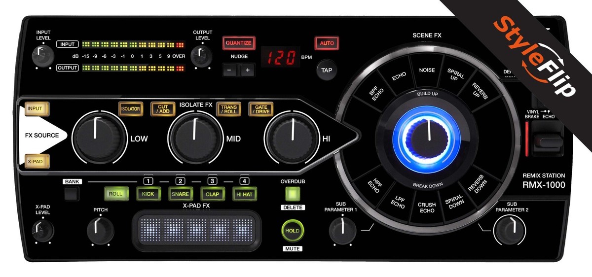 Pioneer Remix Station RMX-1000 Skin | Color Black | Protective