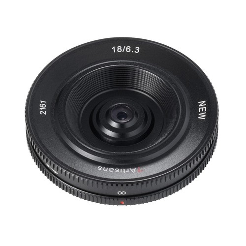 7Artisans 18mm F6.3 II pancake lens for Canon EFM mount camera (EOS M