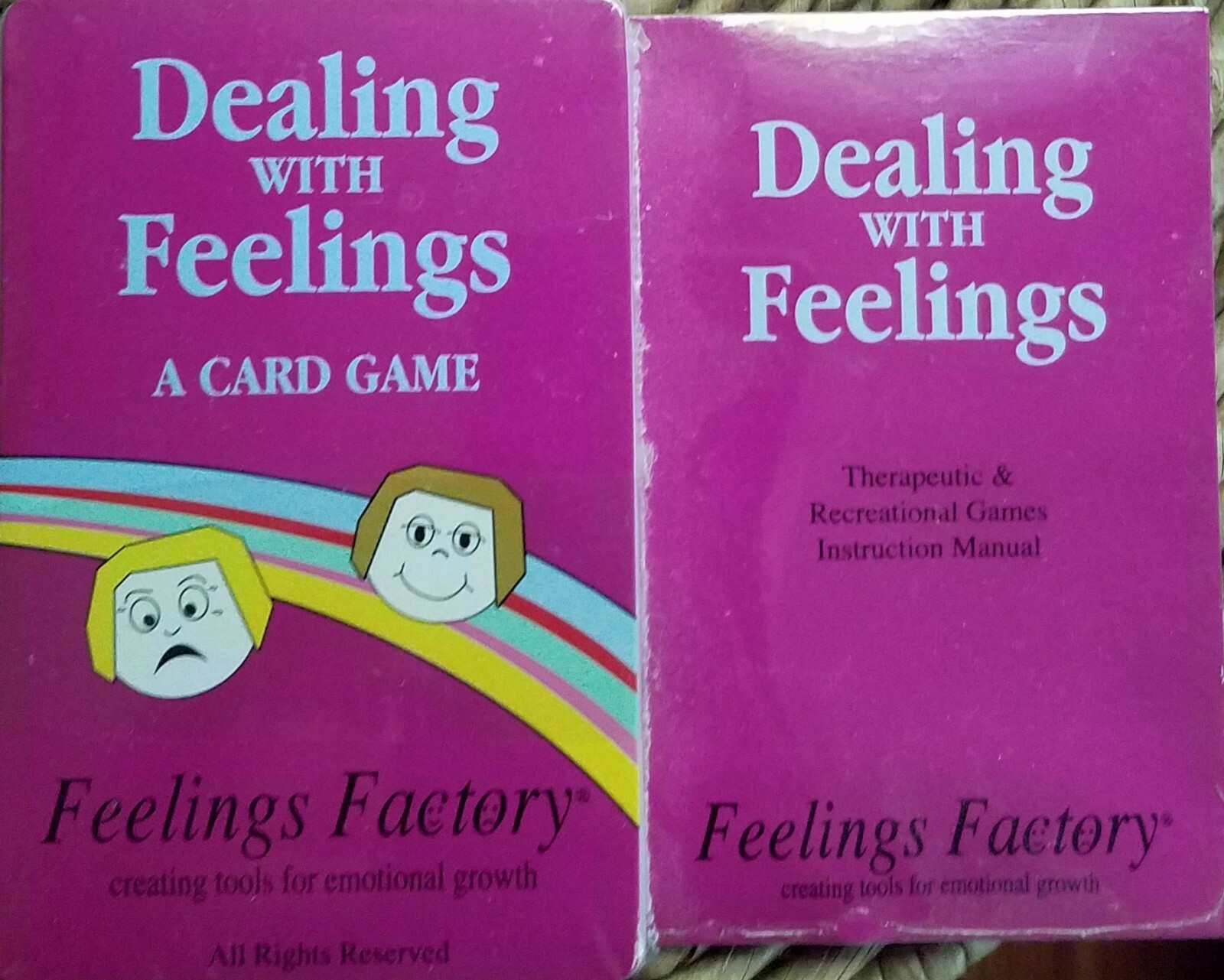 Dealing with Feelings Card Game by Feelings Factory - Child Therapy Games |  eBay