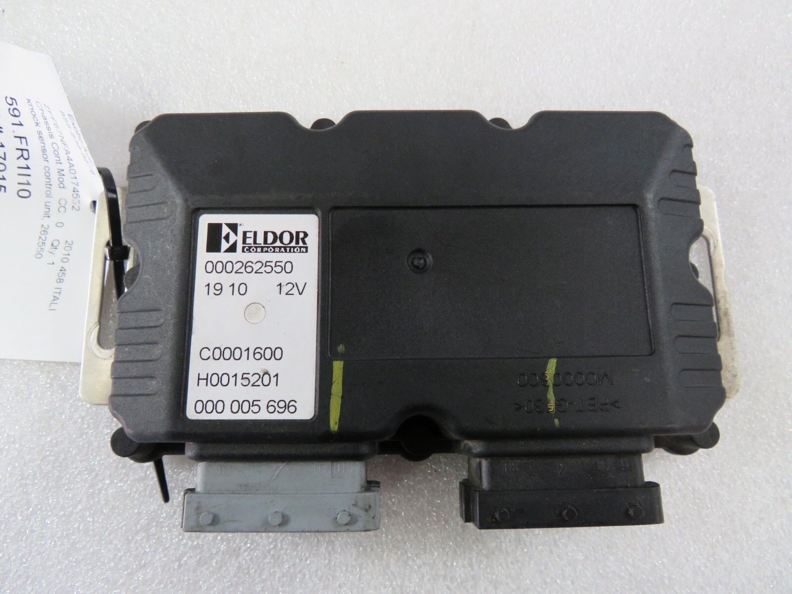 Ferrari 458 Italia, FF, Knock Sensor Control Unit, Used, P/N 262550