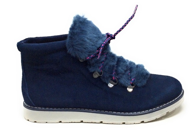 skechers boots navy