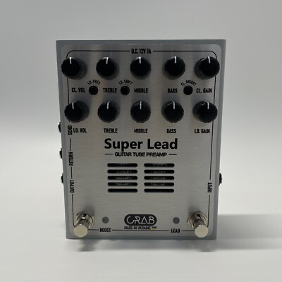 Super Lead Three Channel Tube Preamp Great Sounding Pedal