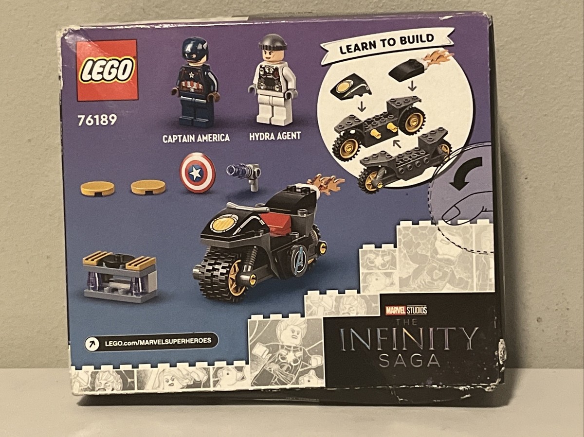 LEGO 76189 Captain America & Hydra Face-Off Infinity Saga Avengers