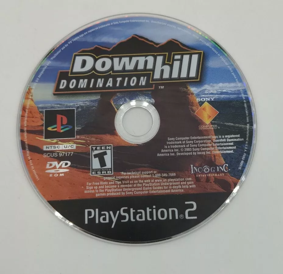 Downhill Domination Sony Playstation 2 Game