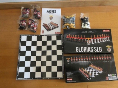 Sport Lisboa e Benfica SLB Fußball Soccer Team SCHACH offizielles Produkt NEU