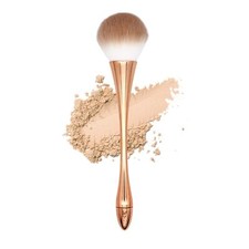 Pinceau de maquillage pour poudre or rose