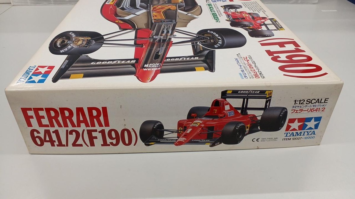 自動車 Tamiya Ferrari 641/2 CF-90 1/12 Ferrari 641/2 (F190) precision model kit by Tamiya, 1:12