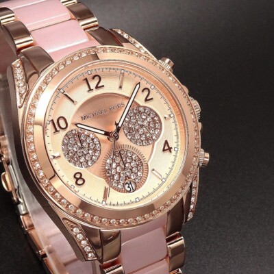 Michael Kors Blair Women's Pink Watch - MK6763 for sale Michael Kors Blair Women's Pink Watch - MK6763 for sale