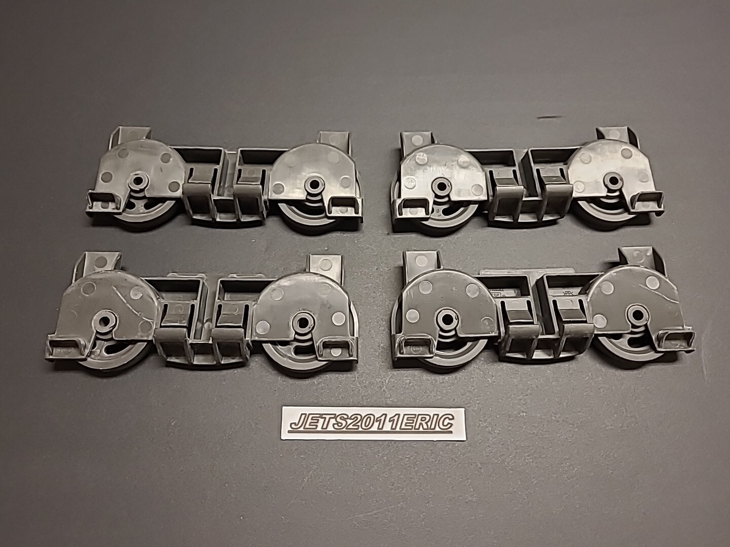 KitchenAid Dishwasher Rack Wheels Set of 4 - Compatible with W11551383 W11133747-image