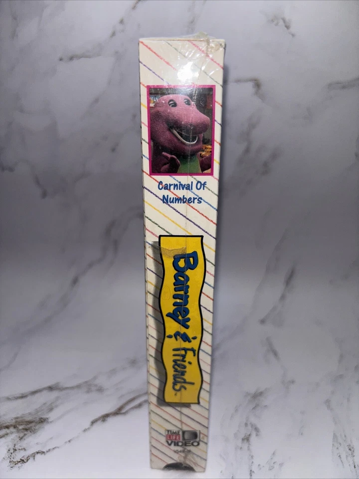 Barney & Friends Carnival of Numbers ~ RARE ~ Time Life VHS FACTORY SEALED!! - Image 4 of 4