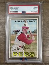 1967 Topps #430 Pete Rose PSA 4 VG-EX Cincinnati Reds 