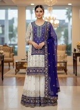 Pakistani Salwar Kameez Ready To Wear Dress 3 Piece Suit Wedding Party Bollywood