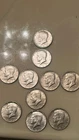 Lot of 10 Kennedy Half Dollars - Mixed Dates 1964,66,67,68&69