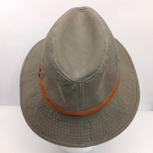 Red Head Redhead Fishing Hunting Safari Indiana Jones Fedora Hat Size Med Mens - Picture 3 of 7