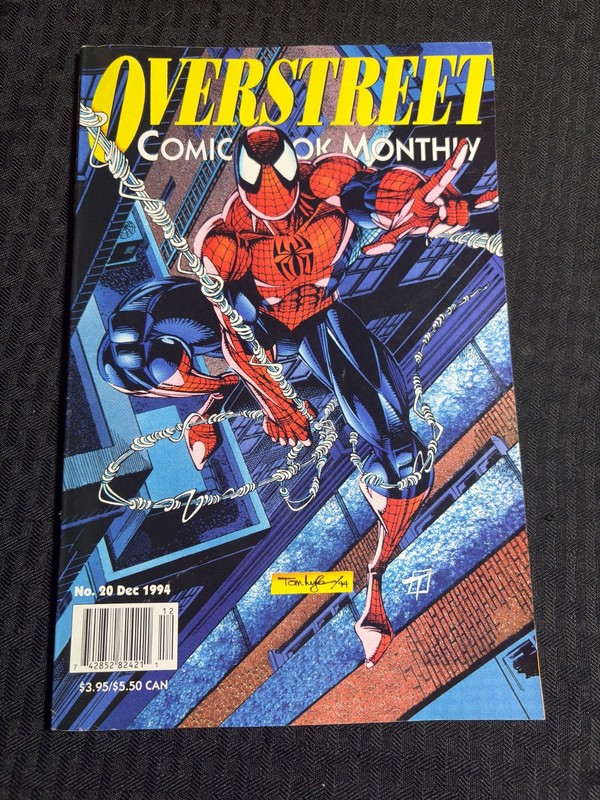 1994 OVERSTREET Comic Book Monthly Magazine #20 FN 6.0 Tom Lyle Spider-Man