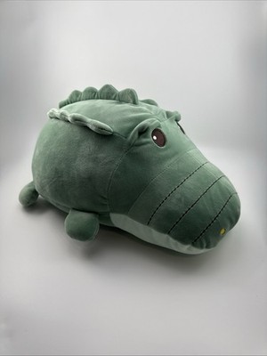Linzy Toy Smoochy Pals Alligator Gator Crocodile Plush 17  Stuffed Animal Pillow