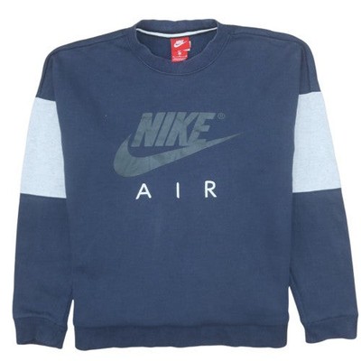 Pullover Sweatshirt Herren UK Größe M Nike Blau